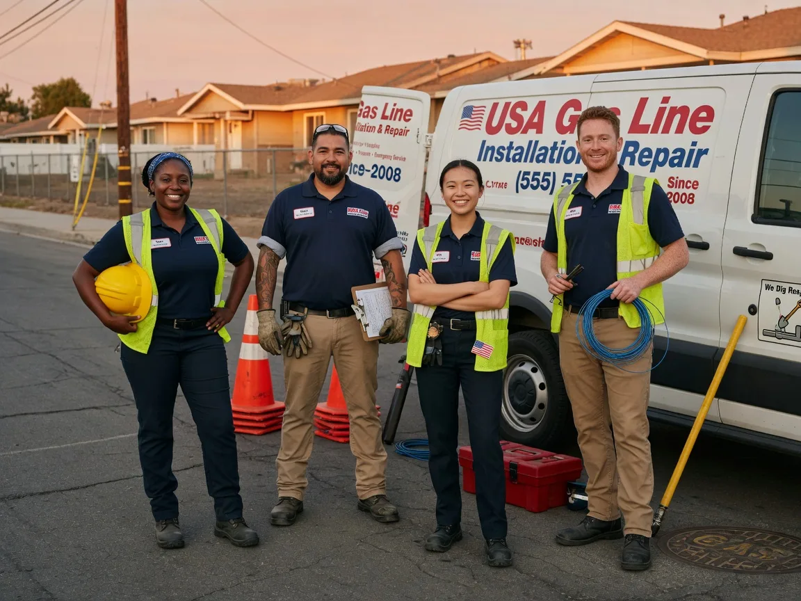 Gas Line Installation company in Dixon, IA